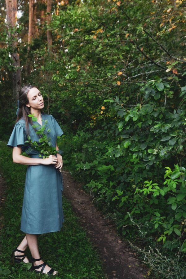 Lininė suknelė